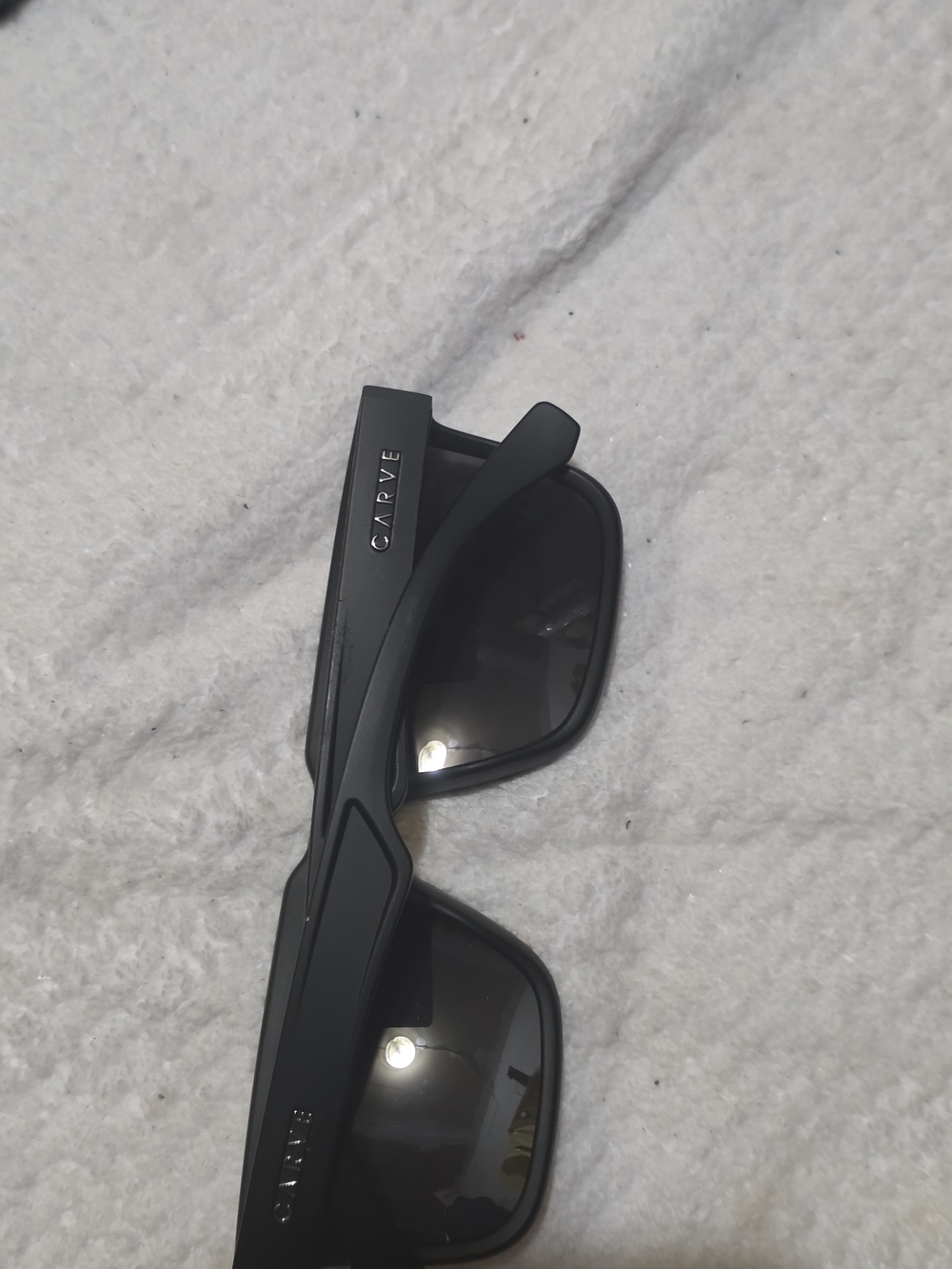 Carve Men's Polarized Sunglasses - Black
